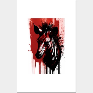 Okapi Ink Painting Posters and Art